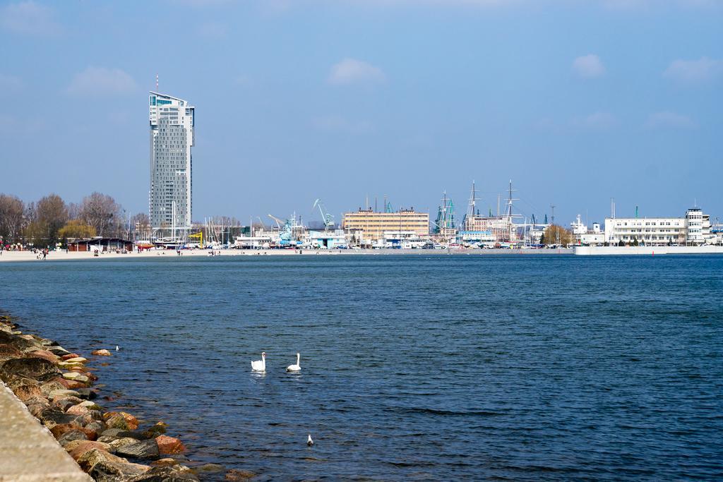 Glob Apartament Sea Towers Gdynia Rum bild