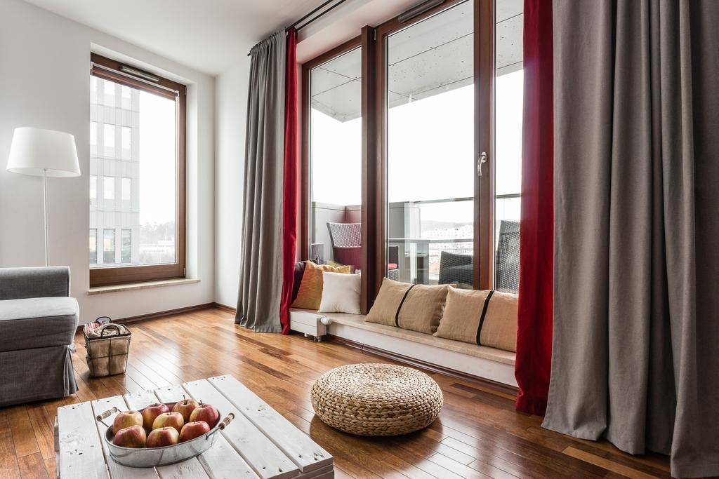 Glob Apartament Sea Towers Gdynia Exteriör bild