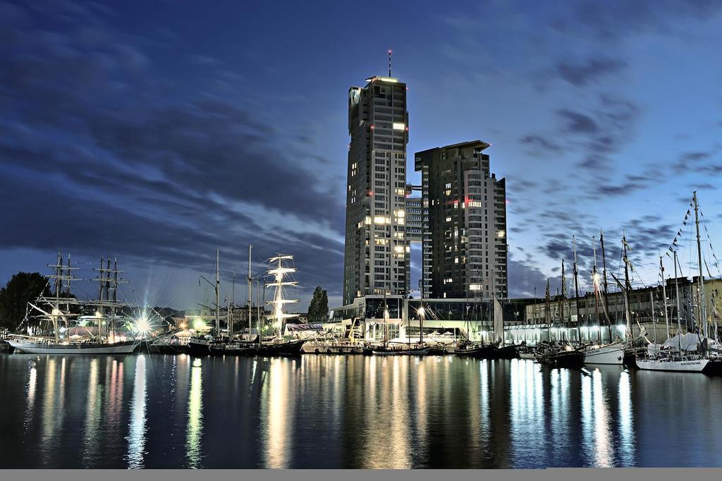 Glob Apartament Sea Towers Gdynia Exteriör bild
